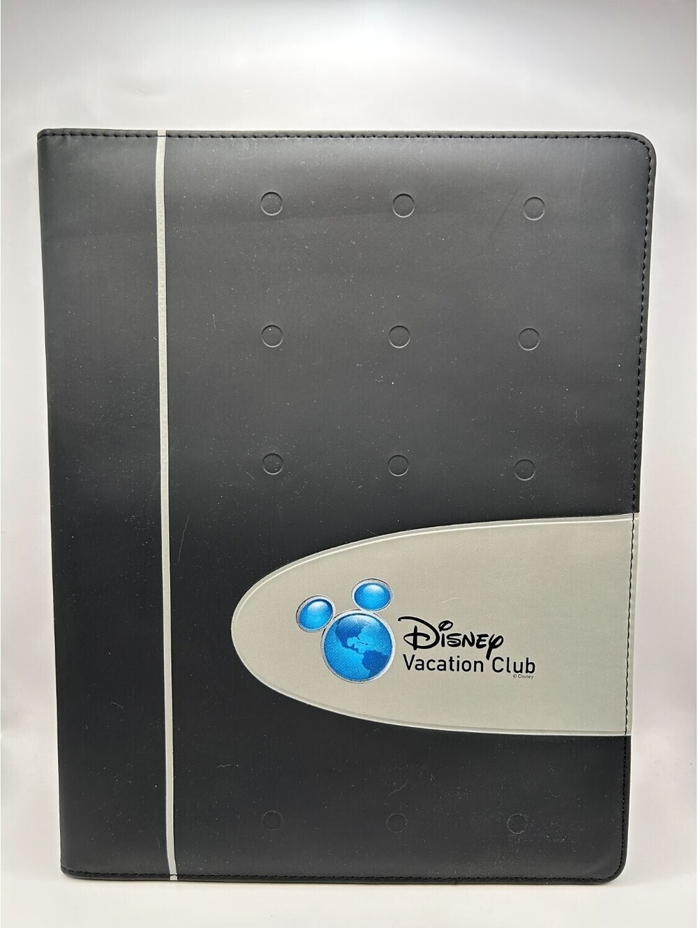 Disney Vacation Club DVC Padfolio Portfolio Folder with Notepad & Pen Holder